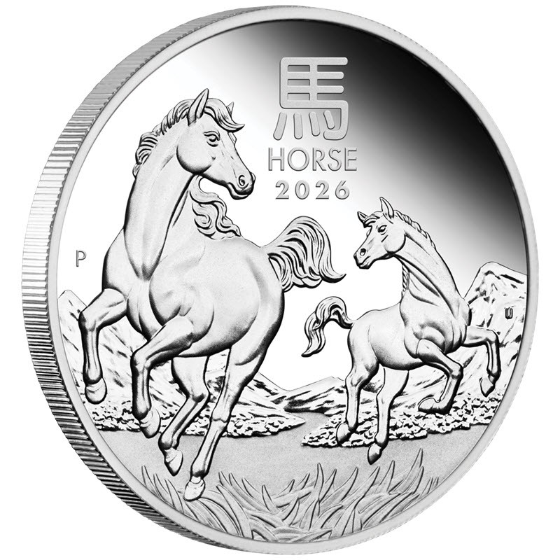Серебряная монета Австралии 