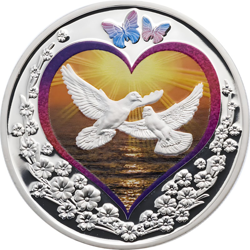 Серебряная монета Ниуэ 