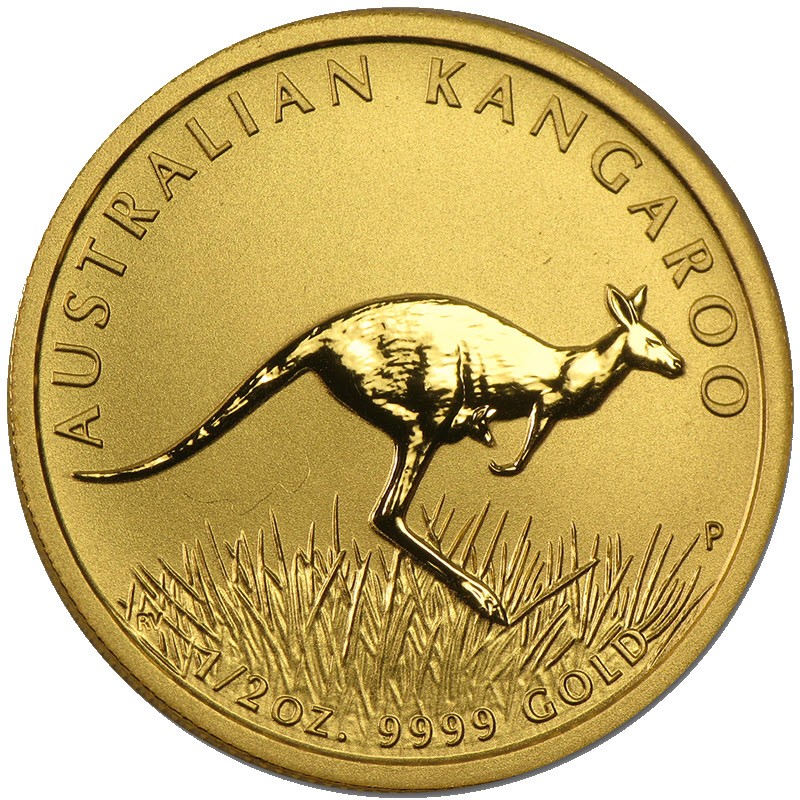 Золотая монета Австралии 