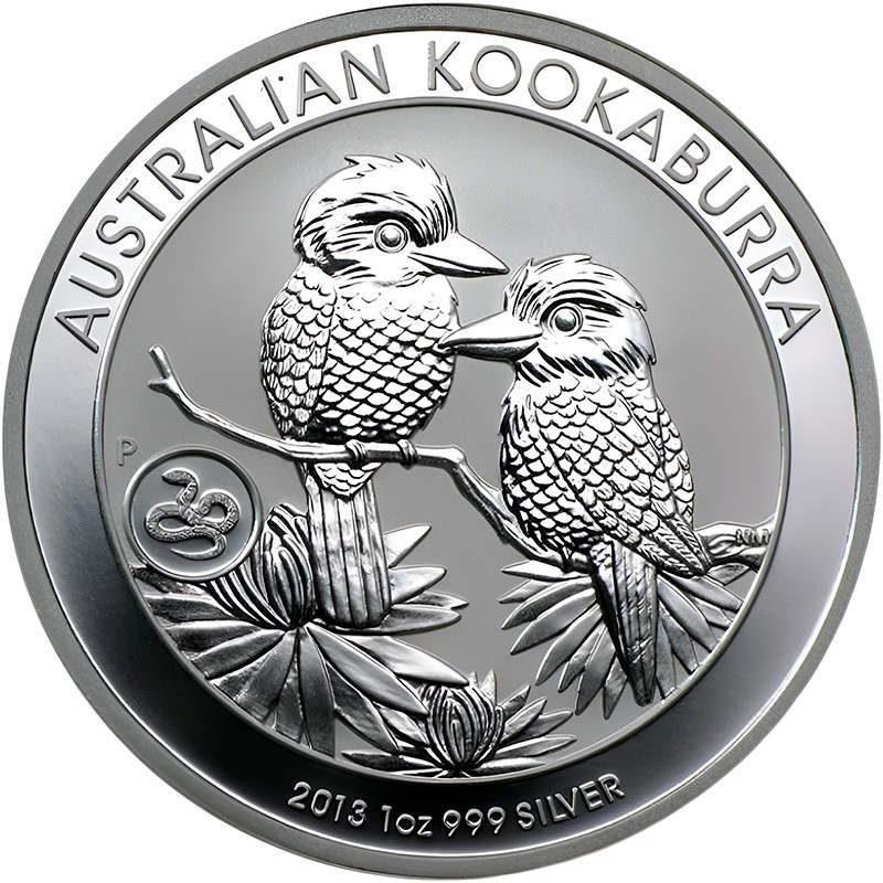 Серебряная монета Австралии 