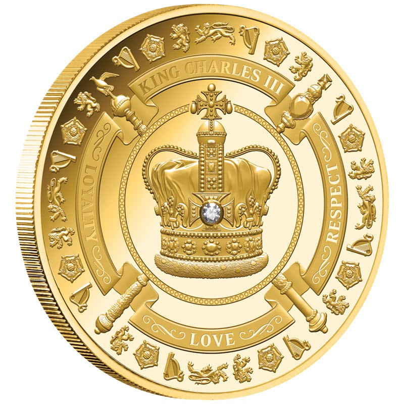 Золотая монета Ниуэ 