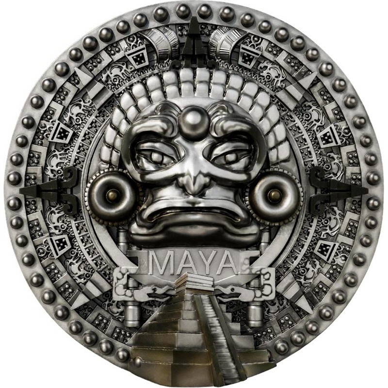 Серебряная монета Камеруна 