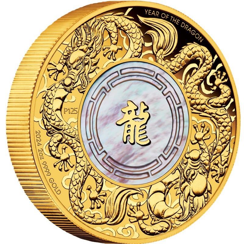 Золотая монета Австралии 