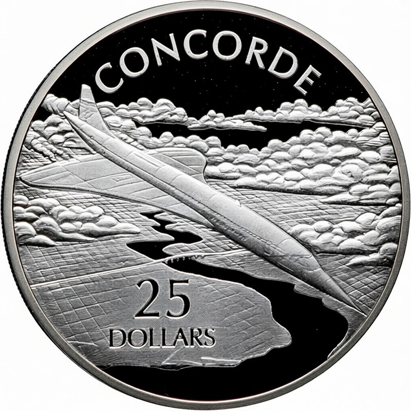 Серебряная монета Соломоновых островов 