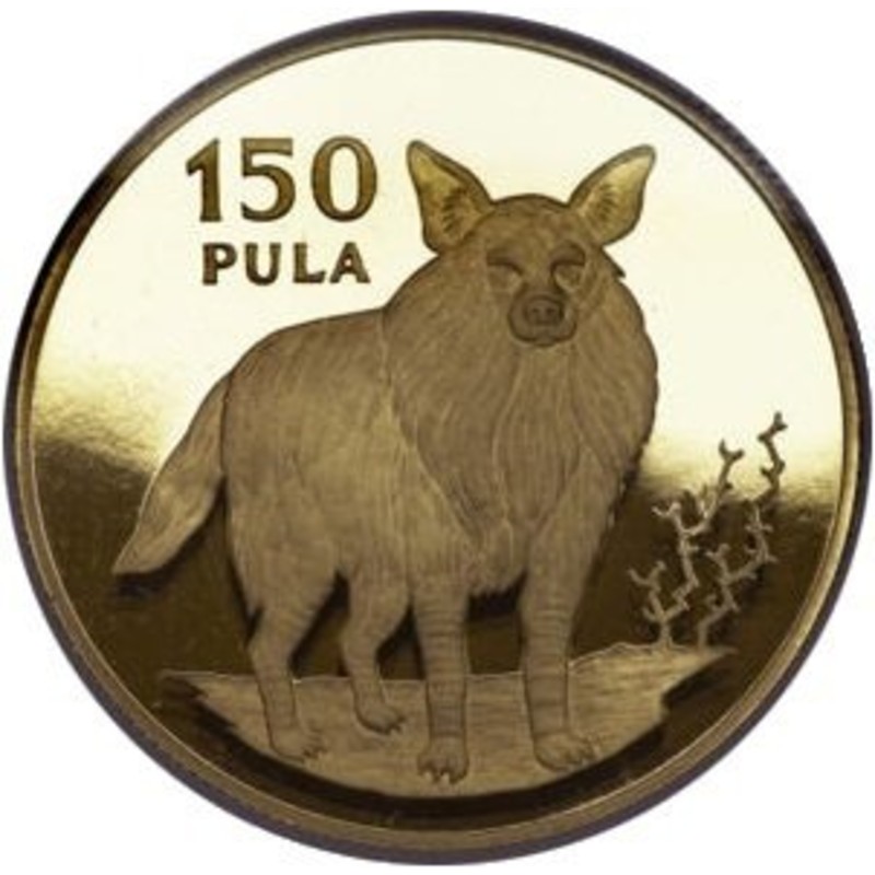 Золотая монета Ботсваны 